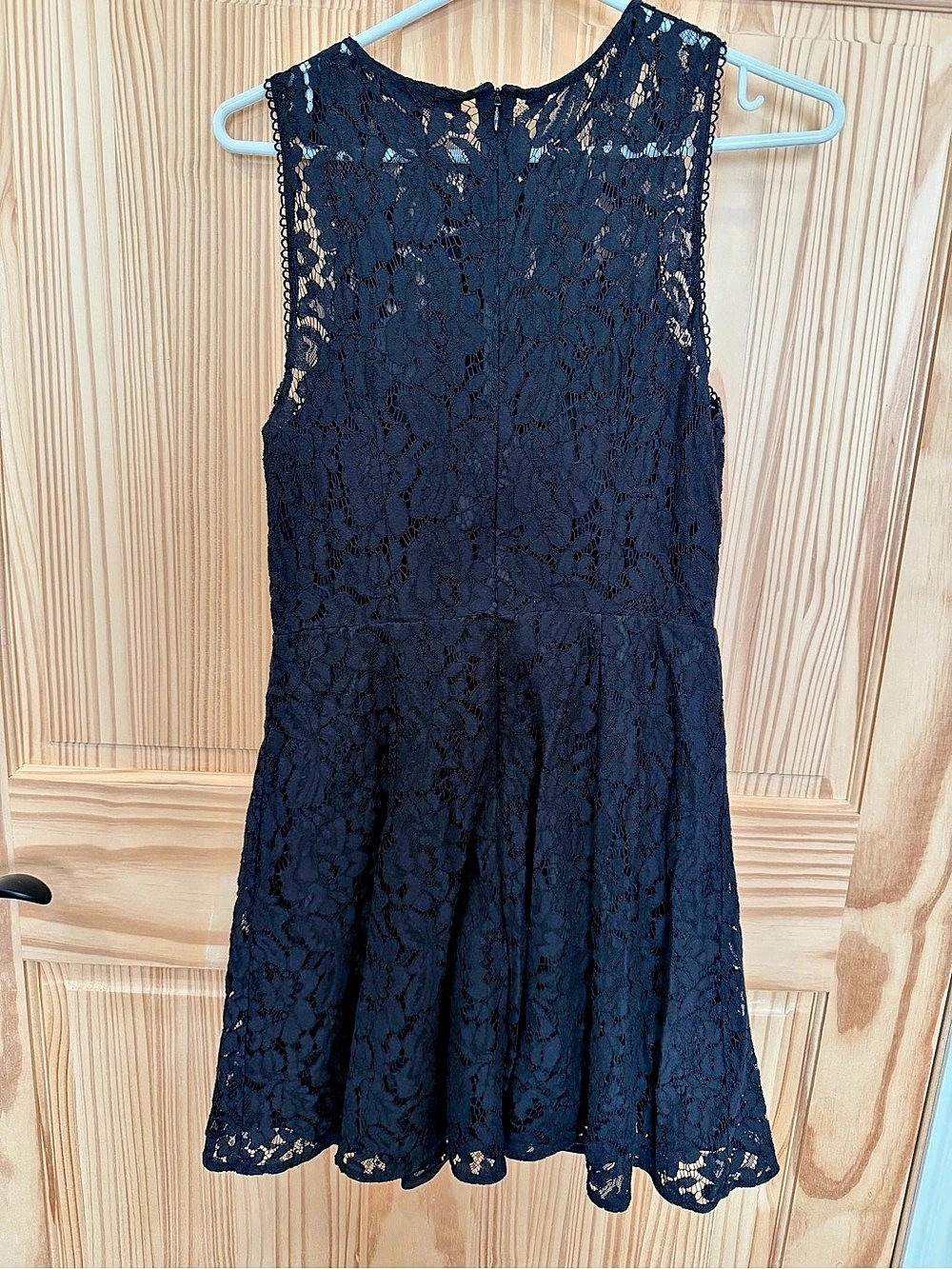 Dynamite Black Lace Mini Dress Size Medium Like New